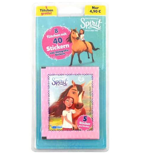 Spirit Riding Free Stickers - Blister with 40 Stickers, Stickerpoint