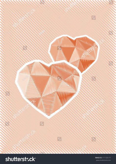 Diamond Heart Sketch Illustration Card Stock Vector (Royalty Free) 111125177 | Shutterstock