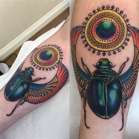 What does the scarab beetle symbolize in ancient Egypt? | Scarab tattoo, Beetle tattoo, Scarab ...