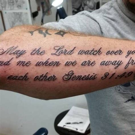 Scripture Tattoos For Men