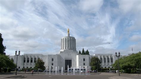 Oregon State Capitol Building Time Lapse Stock Video Footage 00:22 SBV ...