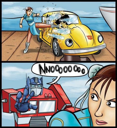 Bumblebee | Transformers funny, Street fighter, Transformers memes