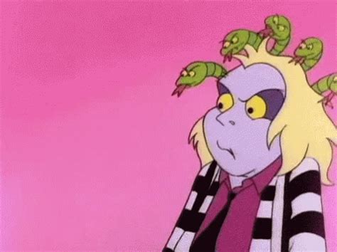 Beetlejuice Snakes GIF - Beetlejuice Snakes Hair - Discover & Share GIFs