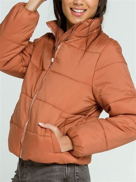 Chicago Fire Season 9 Gianna Mackey Orange Puffer Jacket | Adriyan Rae