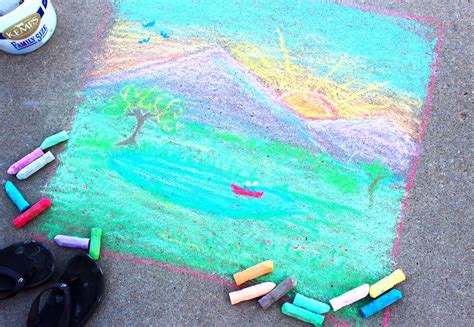 Decorative Sidewalk Chalk Art Show - Welcome To Nana's | Sidewalk chalk art, Art birthday, Chalk art