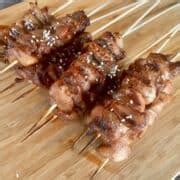 Chinese Chicken on a Stick Recipe • Fancy Apron