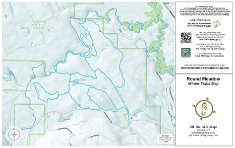 Round Meadow Winter Trails Map – OffTheGridMaps