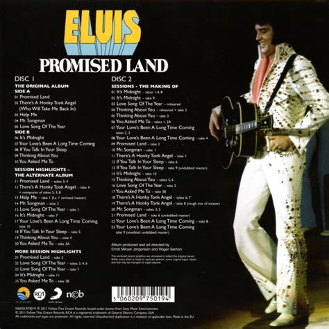 Elvis CD Promised Land FTD 506020-975019