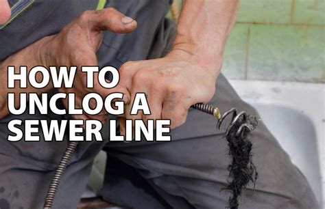 How to Unclog a Sewer Line | Ben Franklin Bay Area