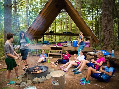 NC Girls Summer Camp, Keystone Activity, Hiking & Camping