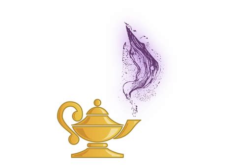 Free Aladdin Lamp Silhouette, Download Free Aladdin Lamp Silhouette png ...