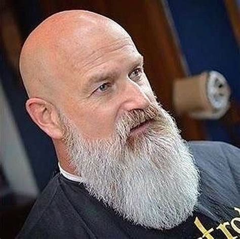 42 Cool Beard Styles Ideas for Bald Men - Trendfashioner | Bald with ...