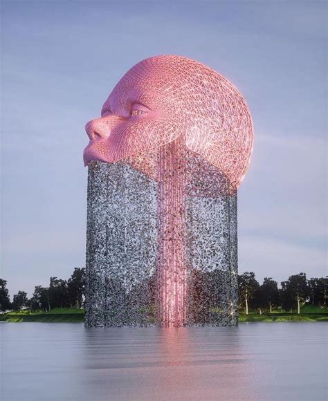 14 Amazing Water Sculptures That Take You to Another World | Sculpture d'eau, Surréalisme ...