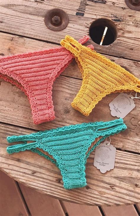 38+ Summer Free Crochet Bikini Pattern Design Ideas for This Year Part 33; crochet bikini ...