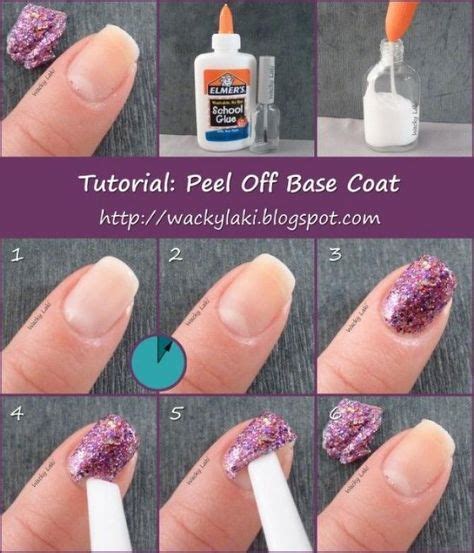 25 Easy DIY Nail Art Hacks That Can Be Done At Home For Beginners | Glitter nail polish, Diy ...