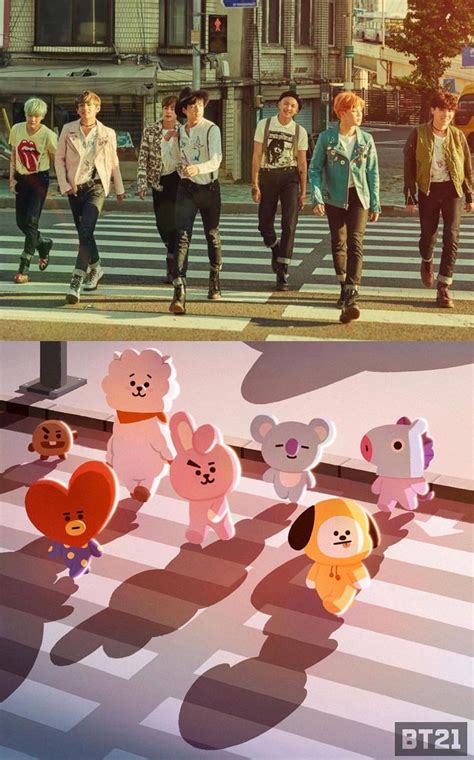 BT21 Fall Wallpaper