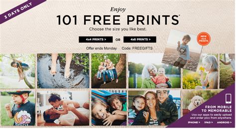 Shutterfly: 101 FREE Prints Ends Today | The CentsAble Shoppin