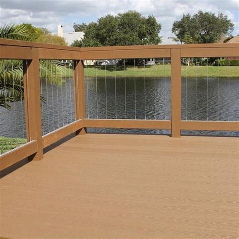 Insta-Rail® 42" Vertical Cable Railing System Kit | Cable railing, Deck ...