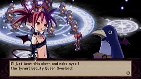 Etna Mode, Tyrant Baal fight (Disgaea AoD) - YouTube