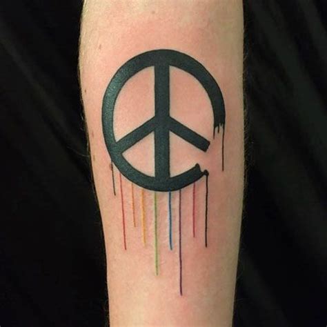 Best Peace Tattoo Designs 1 Green Tattoos, Love Tattoos, Tattoo Styles ...