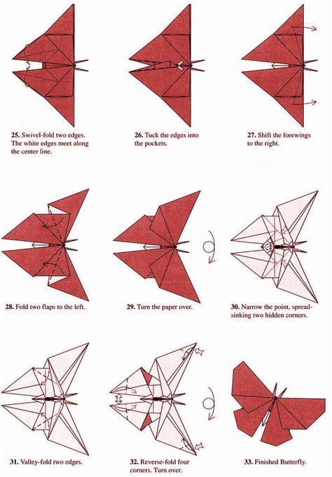 Origami Butterfly Instructions - Origami