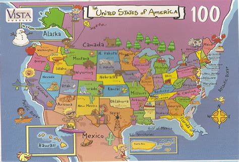 USA Map Puzzle-100 Pieces | Nokomis Bookstore & Gift Shop