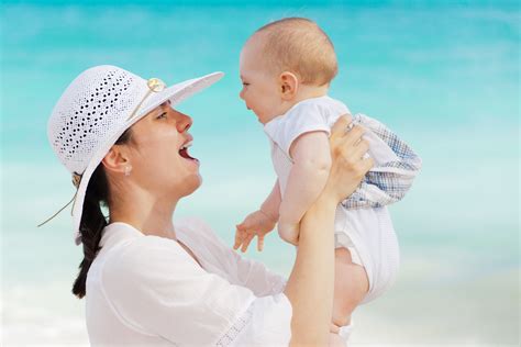 Mom And Baby Having Fun Free Stock Photo - Public Domain Pictures