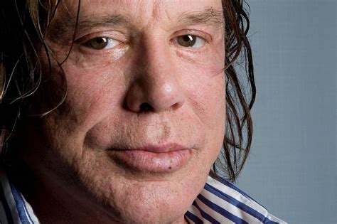 Download Retired Boxer Mickey Rourke Close Up Shot Wallpaper | Wallpapers.com
