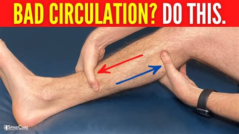 How to INSTANTLY Improve Leg Circulation and Blood Flow - YouTube