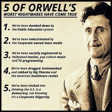 An Apocalypse Observed: What Orwell Was Really Afraid of.