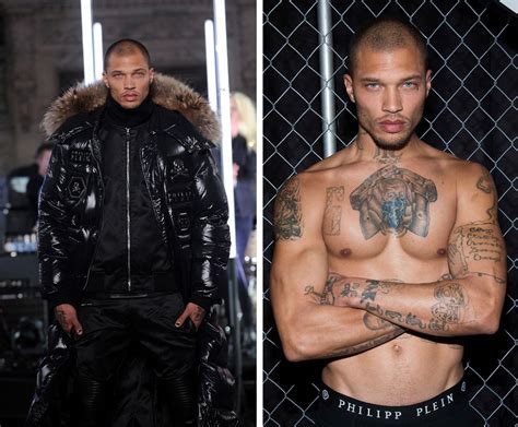 'Hot convict' Jeremy Meeks makes runway debut at NY Fashion Week ...