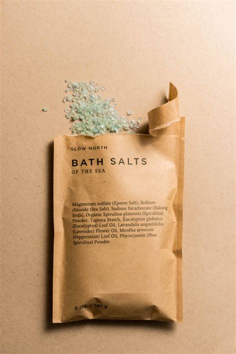 Single-Serve Bath Salts - Of the Sea in 2024 | Baking soda shampoo ...