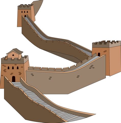 Great Wall Of China Clipart