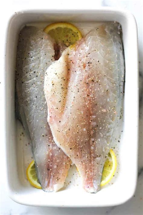 Healthy oven baked sea bream fillet - The Top Meal