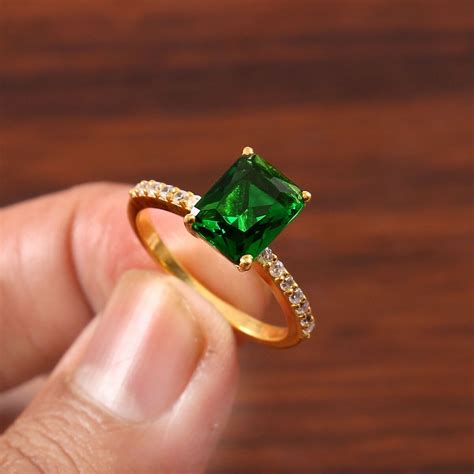 Emerald Engagement Rings