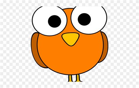 big eyes bird cartoon - Clip Art Library