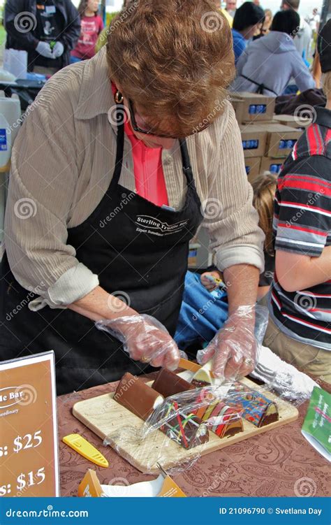 Ghirardelli Chocolate Festival Truffle Bar Booth Editorial Image - Image of september, sweet ...