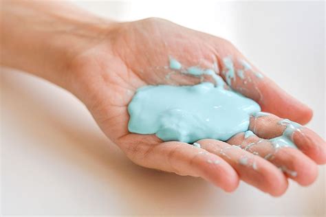 Cornstarch Slime - One Little Project