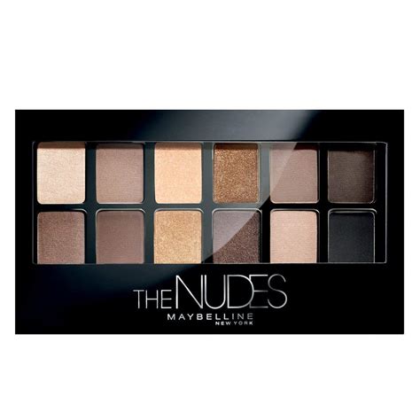 Maybelline Eyeshadow Pallet The Nudes X 3