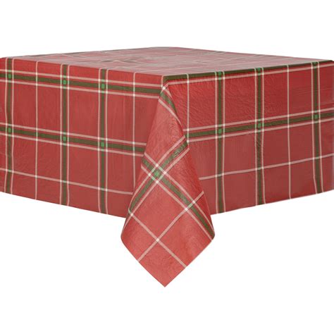 Harvest PEVA Tablecloth 52x70-Plaid | Walmart Canada