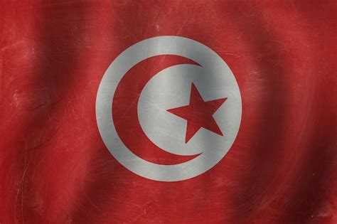 Premium Photo | Old art tunisia flag background travel in tunisia
