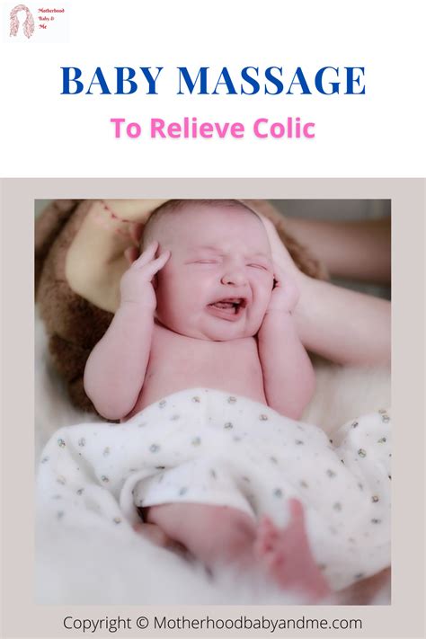 Learn How To Give A Massage To Soothe A Colic Baby