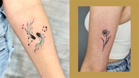 12 Elegant and Creative Pisces Tattoo Design Ideas