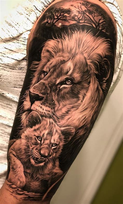 50 Eye-Catching Lion Tattoos That’ll Make You Want To Get Inked ...