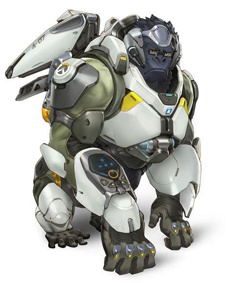 Winston Character Art - Overwatch 2 Art Gallery