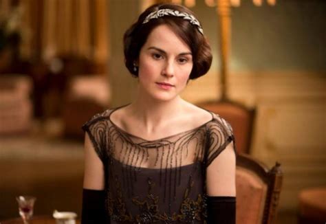 Lady Mary (Michelle Dockery) on Downton Abbey: the cold, cold heart of the series.