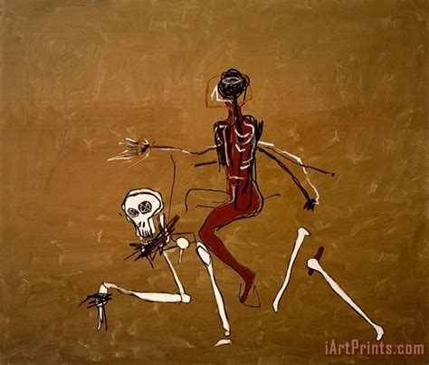 Jean-michel Basquiat Riding with Death painting - Riding with Death ...