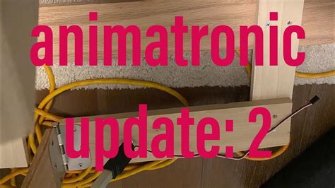 Homemade animatronic update Pt. 2 - YouTube