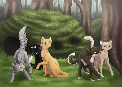 Thunderclan's Apprentices - Book 1 by DoeKitty on DeviantArt