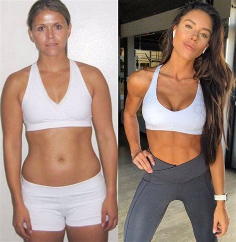 Female Fitness Models Before And After